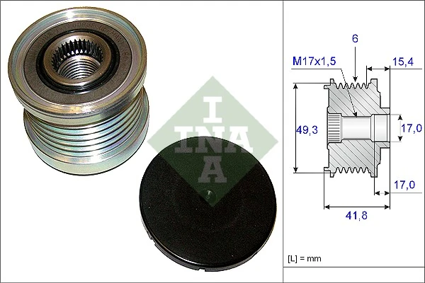 Alternator Freewheel Clutch